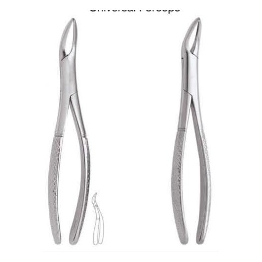 EXTRACTION FORCEPS UNIVERSAL FOR LOWER ROOTS FX223 GDC | DentalMart
