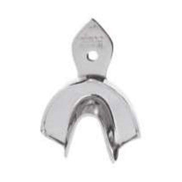 IMPRESSION TRAYS RIMLOCK DENTULOUS NON-PERFORATED LOWER ITRLDNPL4 GDC | DentalMart