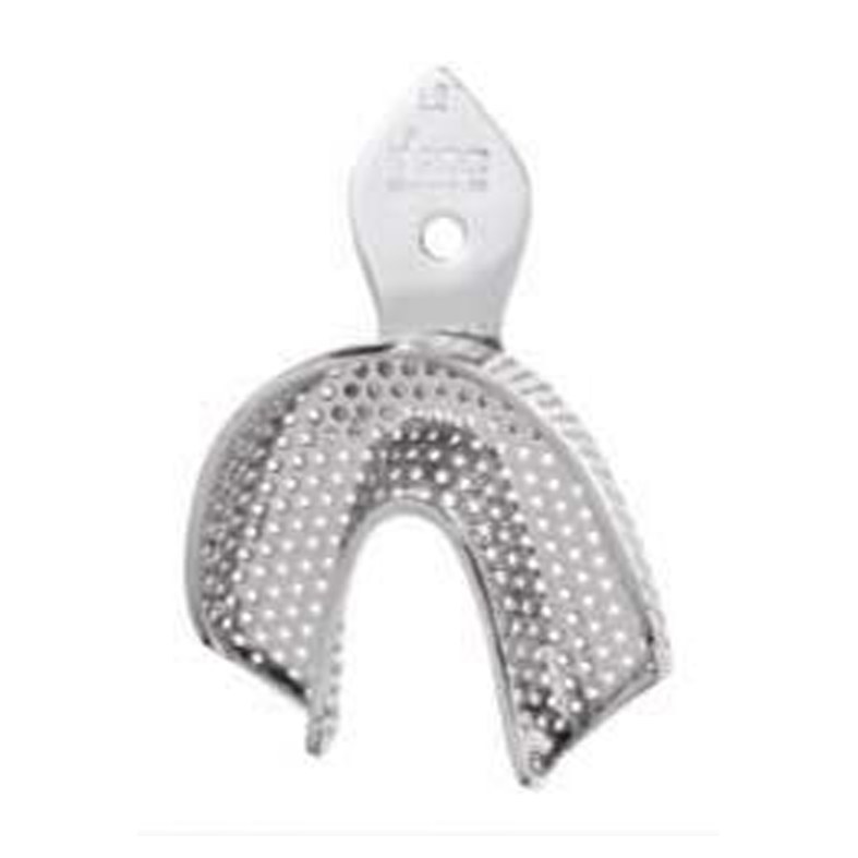 IMPRESSION TRAYS RIMLOCK DENTULOUS PERFORATED LOWER ITRLDPL2 GDC | DentalMart