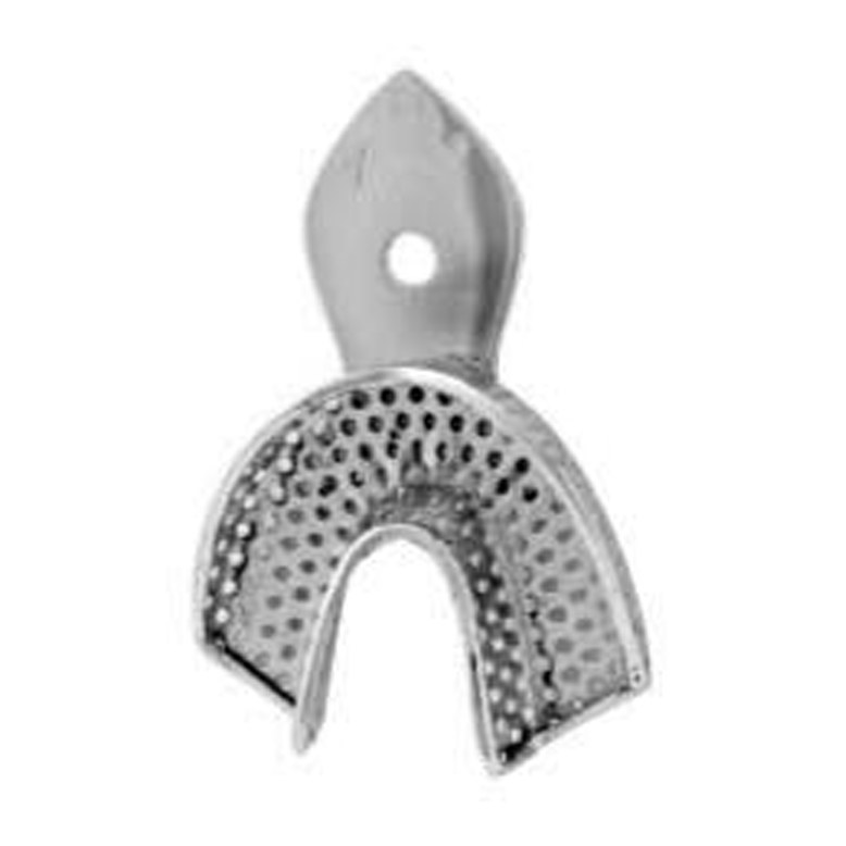 IMPRESSION TRAYS RIMLOCK DENTULOUS PERFORATED PEEDO LOWER ITRLDPPL3 GDC | DentalMart