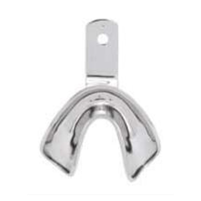 IMPRESSION TRAYS RIMLOCK EDENTULOUS NON-PERFORATED LOWER ITRLEDNPL4 GDC | DentalMart