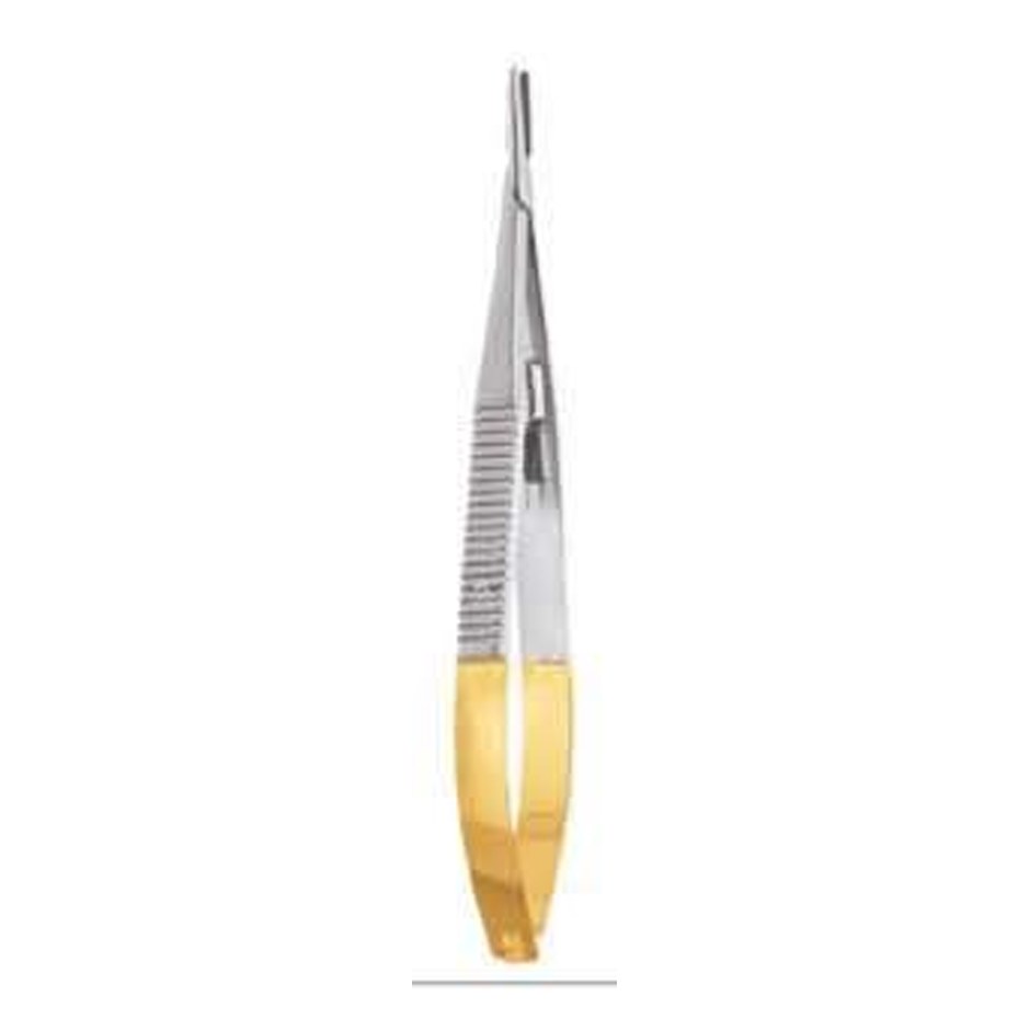 MICRO CASTROVIEJO NEEDLE HOLDER TC STRAIGHT 14CM NH5020 GDC | DentalMart