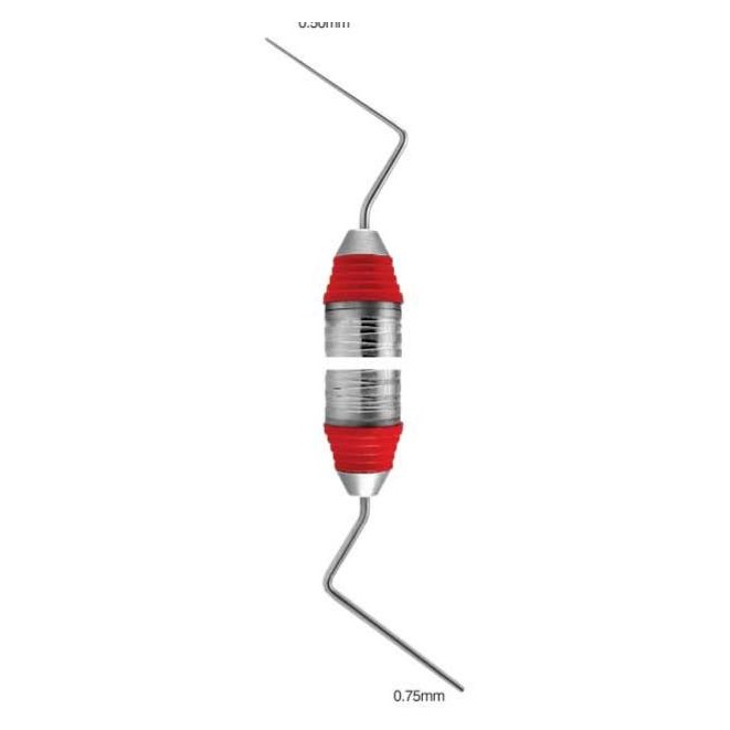 ROOT CANAL PLUGGER 3 0.50MM/0.75MM (Solid Ring Handle) RCP5/7 3 GDC | DentalMart