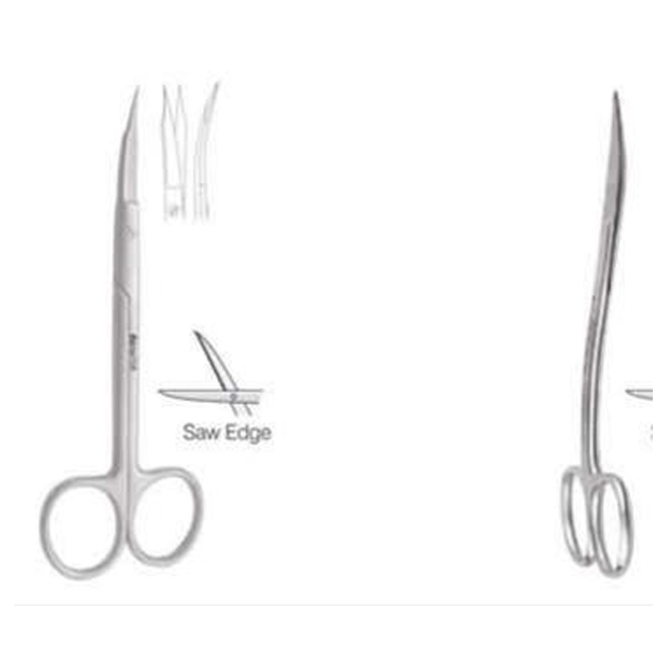 SCISSORS GOLDMAN FOX CURVED 13CM S16C GDC | DentalMart