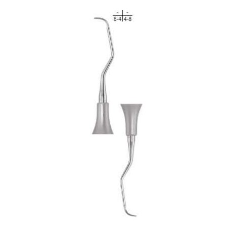 LANGER CURETTES 6 (10MM Handle) SL1/2 6 GDC | DentalMart