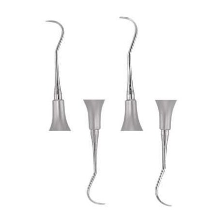 MC CALL CURETTES 6 (10MM Handle) SM17/18 6 GDC | DentalMart